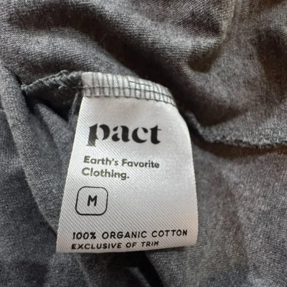 Pact organic cotton short sleeve shirt size medium - Picture 5 of 5